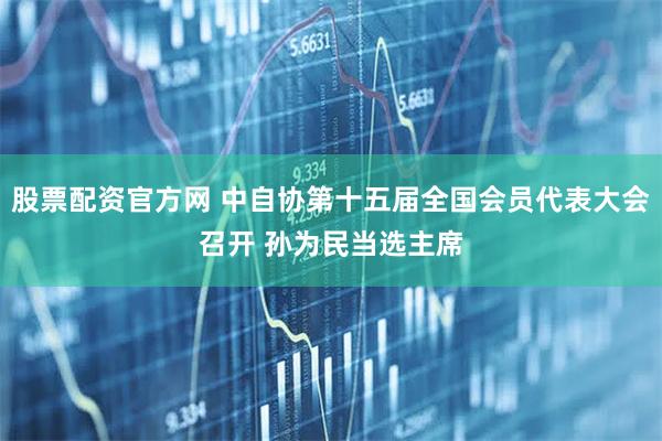 股票配资官方网 中自协第十五届全国会员代表大会召开 孙为民当选主席